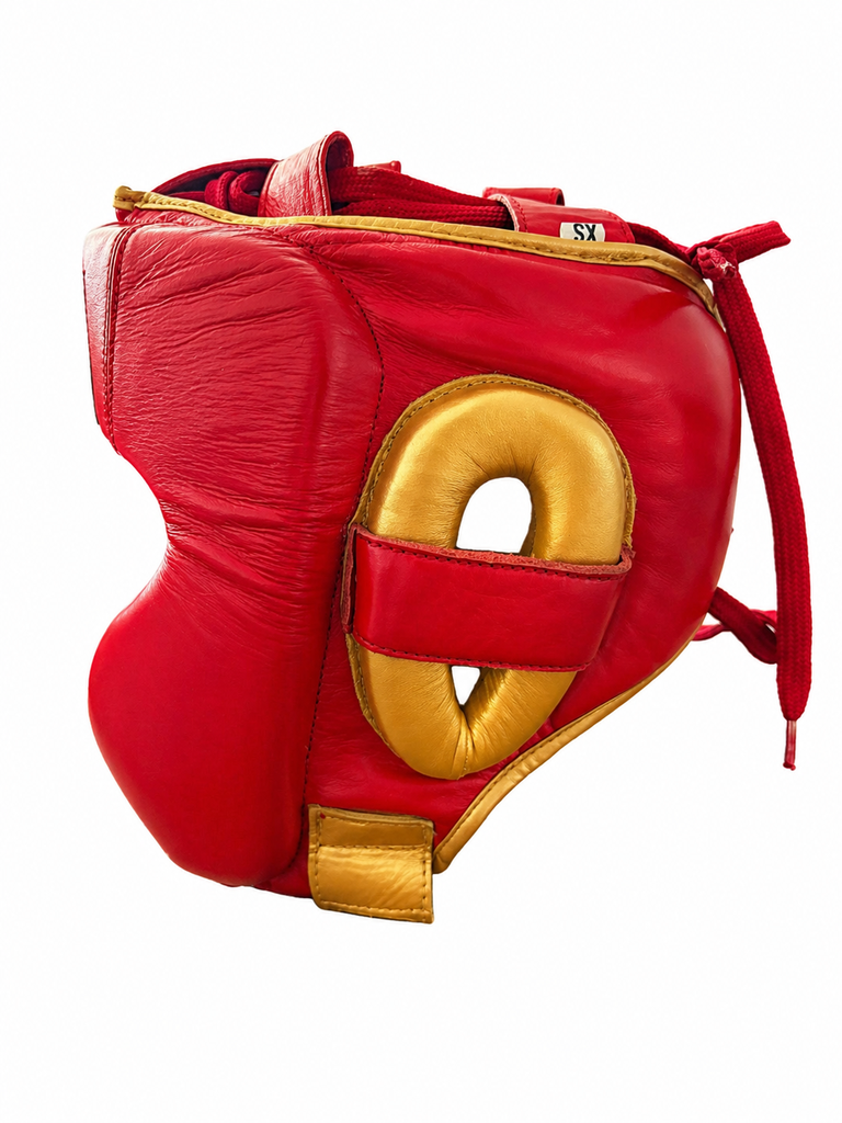 Casque New Red Gold